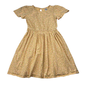 Target, yellow floral cotton dress, EUC, size 6, L: 63cm –  DaisyChainClothing