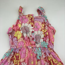 Load image into Gallery viewer, Girls Cotton On, floral cotton summer dress, EUC, size 3, L: 51cm
