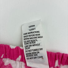 Load image into Gallery viewer, Girls KID, pink &amp; white floral cotton summer dress, GUC, size 4, L: 58cm