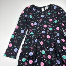 Load image into Gallery viewer, Girls Target, cotton long sleeve dress, pockets, EUC, size 7, L: 60cm