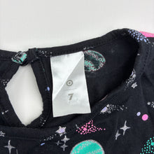 Load image into Gallery viewer, Girls Target, cotton long sleeve dress, pockets, EUC, size 7, L: 60cm