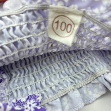 Load image into Gallery viewer, Girls lightweight, purple floral summer playsuit, EUC, size 3,  