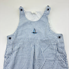 Load image into Gallery viewer, Unisex Next, embroidered cotton overalls / romper, GUC, size 1,  