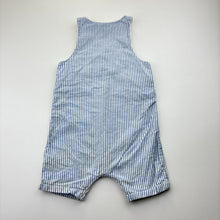 Load image into Gallery viewer, Unisex Next, embroidered cotton overalls / romper, GUC, size 1,  