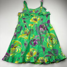 Load image into Gallery viewer, Girls Next, colourful lightweight summer dress, EUC, size 8, L: 67cm