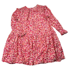 Load image into Gallery viewer, Girls Old Navy, floral cotton / viscose long sleeve dress, EUC, size 5, L: 55cm
