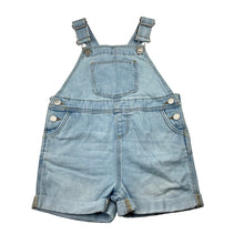 Load image into Gallery viewer, Unisex Target, blue denim overalls / shortalls, GUC, size 2,  