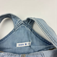 Load image into Gallery viewer, Unisex Target, blue denim overalls / shortalls, GUC, size 2,  