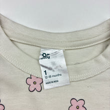 Load image into Gallery viewer, Girls Anko, soft feel floral cotton romper dress, EUC, size 1, L: 42cm