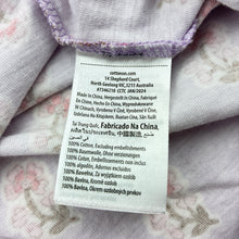 Load image into Gallery viewer, Girls Cotton On, purple floral cotton long sleeve dress, EUC, size 8, L: 60cm