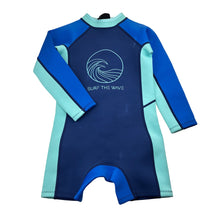 Load image into Gallery viewer, Unisex Milkshake, long sleeve short leg wetsuit / springsuit, GUC, size 6,  