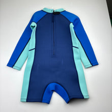Load image into Gallery viewer, Unisex Milkshake, long sleeve short leg wetsuit / springsuit, GUC, size 6,  