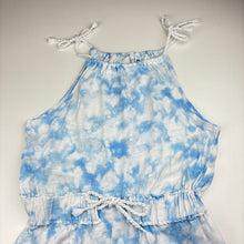 Load image into Gallery viewer, Girls KID, tie dyed cotton summer playsuit, GUC, size 12,  