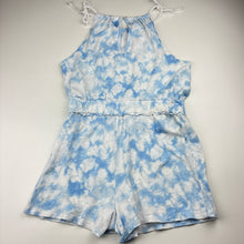 Load image into Gallery viewer, Girls KID, tie dyed cotton summer playsuit, GUC, size 12,  