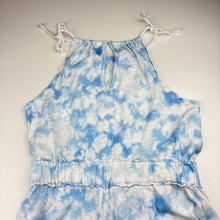 Load image into Gallery viewer, Girls KID, tie dyed cotton summer playsuit, GUC, size 12,  