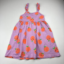 Load image into Gallery viewer, Girls Mango, cotton summer dress, GUC, size 5, L: 58cm