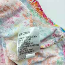 Load image into Gallery viewer, Girls Anko, floral cotton t-shirt dress, FUC, size 5, L: 51cm