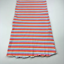 Load image into Gallery viewer, Girls Anko, striped ribbed stretchy dress, EUC, size 12, L: 71cm