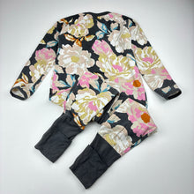 Load image into Gallery viewer, Girls Bonds, floral zip wondersuit / zippy / romper, wash fade, FUC, size 3,  