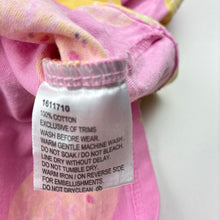 Load image into Gallery viewer, Girls Mango, cotton casual dress, pineapples, marks on front, FUC, size 4, L: 53cm