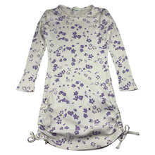Load image into Gallery viewer, Girls Tilii, ribbed floral long sleeve dress, GUC, size 8, L: 62cm