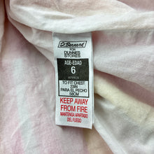 Load image into Gallery viewer, Girls St Bernard, lined cotton summer dress, marks on front, FUC, size 6, L: 58cm
