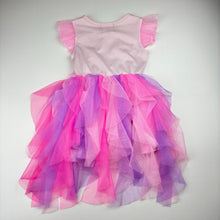 Load image into Gallery viewer, Girls Pink Poppy, tulle &amp; sequin party dress, GUC, size 3-4, L: 47cm approx