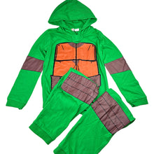 Load image into Gallery viewer, Boys Nickelodeon, TM Ninja Turtle sleepsuit / pyjamas, GUC, size 6,  