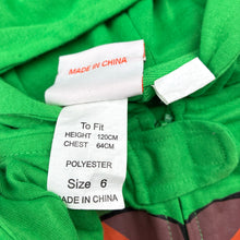 Load image into Gallery viewer, Boys Nickelodeon, TM Ninja Turtle sleepsuit / pyjamas, GUC, size 6,  