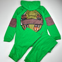Load image into Gallery viewer, Boys Nickelodeon, TM Ninja Turtle sleepsuit / pyjamas, GUC, size 6,  
