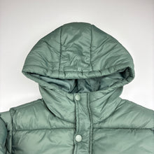 Load image into Gallery viewer, Unisex Cotton On, green puffer jacket / coat, GUC, size 3-4,  