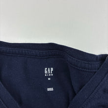 Load image into Gallery viewer, Girls GAP, navy cotton long sleeve tee / top, GUC, size 8,  