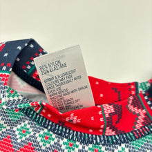 Load image into Gallery viewer, Girls Anko, Christmas short sleeve rashie / swim top, EUC, size 2,  