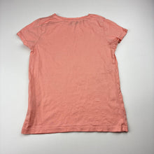 Load image into Gallery viewer, Girls B Collection, pink cotton tee / top, GUC, size 7,  