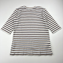 Load image into Gallery viewer, Girls Anko, ribbed stretchy top, small marks left sleeve, FUC, size 7,  