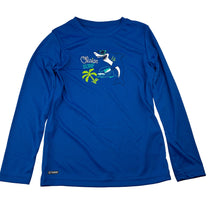 Load image into Gallery viewer, Boys Olaian, UPF 50+ long sleeve rashie / swim top, EUC, size 5-6,  