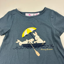 Load image into Gallery viewer, Girls Tommy Bahama, soft feel tee / top, rabbits, GUC, size 2,  