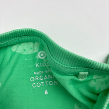 Load image into Gallery viewer, Girls Target, organic cotton tee / top, butterflies, FUC, size 6,  