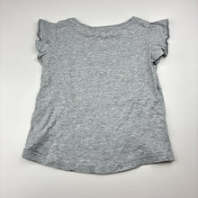 Load image into Gallery viewer, Girls Cotton On, grey marle tee / top, cupcake, FUC, size 2,  