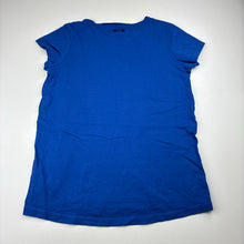 Load image into Gallery viewer, Girls Catimini, blue cotton tee / top, flowers, GUC, size 10,  