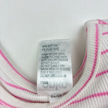 Load image into Gallery viewer, Girls Anko, ribbed stretchy tee / top, EUC, size 2,  