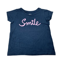 Load image into Gallery viewer, Girls Anko, navy cotton tee / top, FUC, size 5,  