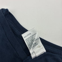 Load image into Gallery viewer, Girls Anko, navy cotton tee / top, FUC, size 5,  