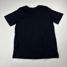 Load image into Gallery viewer, Unisex KID, black cotton tee / top, EUC, size 2,  