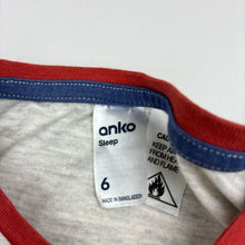 Load image into Gallery viewer, Boys Anko, pyjama tee / top, car, EUC, size 6,  