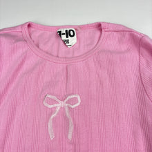 Load image into Gallery viewer, Girls Cotton On, stretchy long sleeve tee / top, GUC, size 9-10,  