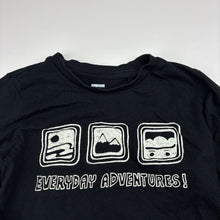 Load image into Gallery viewer, Boys Brilliant Basics, black cotton long sleeve tee / top, EUC, size 5,  