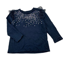 Load image into Gallery viewer, Girls Anko, cotton long sleeve tee / top, fairy wings, FUC, size 2,  