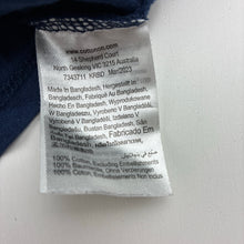 Load image into Gallery viewer, Unisex Cotton On, navy cotton tee / top, EUC, size 9-10,  