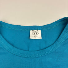 Load image into Gallery viewer, Unisex blue, lightweight tee / top, Sadness, GUC, size 8,  